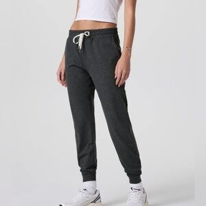 Vuori Performance Jogger - Charcoal Heather, Long inseam 27.5